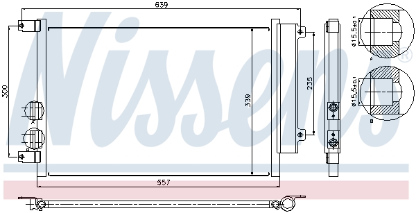 Nissens Airco condensor 94744