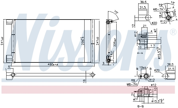 Nissens Airco condensor 94785