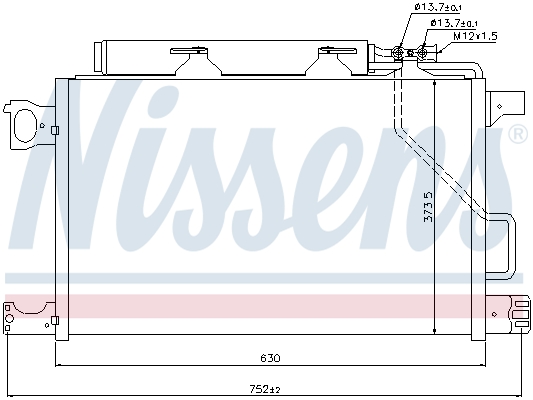 Nissens Airco condensor 94794