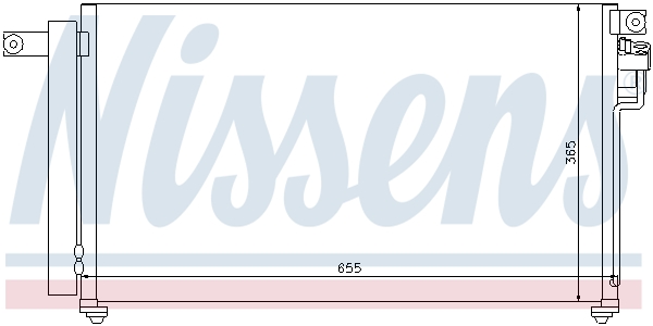 Nissens Airco condensor 94814