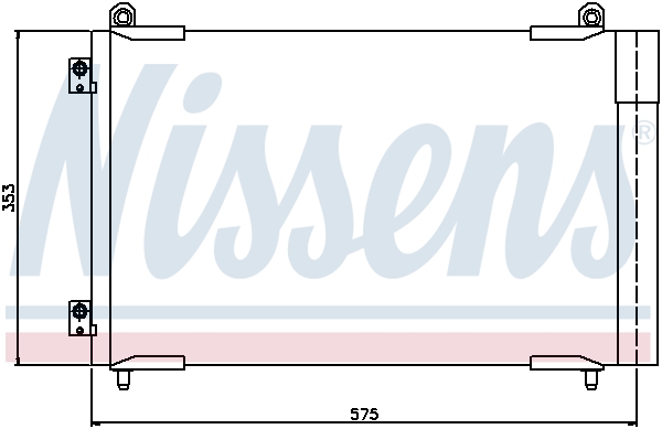 Nissens Airco condensor 94837