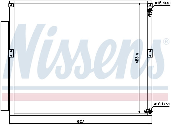 Nissens Airco condensor 94919