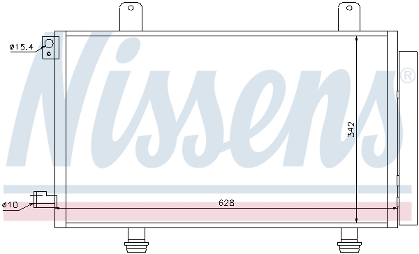 Nissens Airco condensor 94979