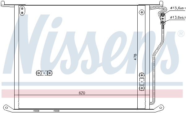 Nissens Airco condensor 94980