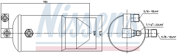 Nissens Airco droger/filter 95010