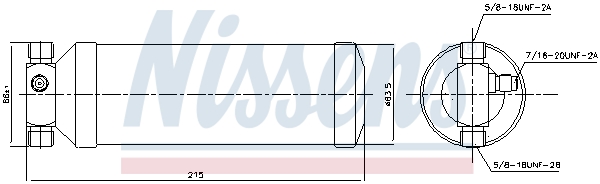 Nissens Airco droger/filter 95036