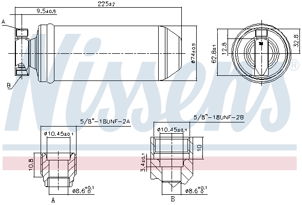 Nissens Airco droger/filter 95111