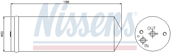 Nissens Airco droger/filter 95065