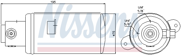 Nissens Airco droger/filter 95076