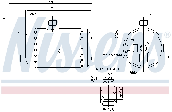 Nissens Airco droger/filter 95100