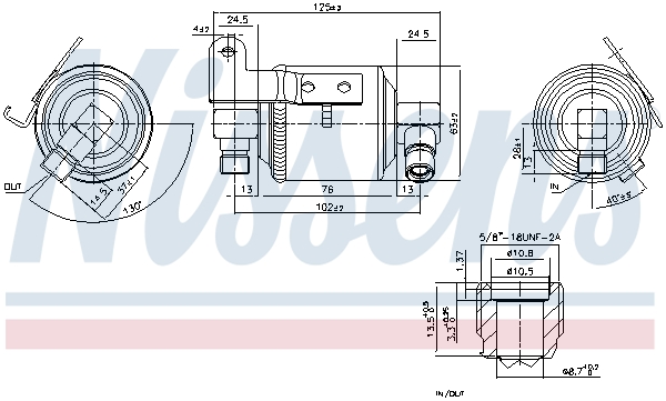 Nissens Airco droger/filter 95109