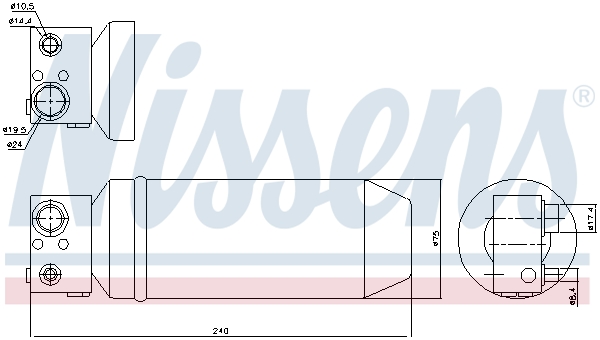 Nissens Airco droger/filter 95113