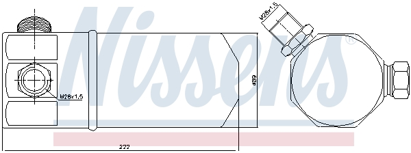 Nissens Airco droger/filter 95117