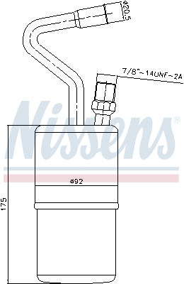 Nissens Airco droger/filter 95135