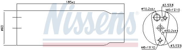 Nissens Airco droger/filter 95170