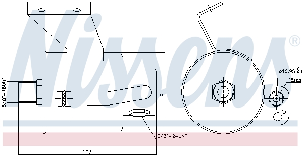 Nissens Airco droger/filter 95182
