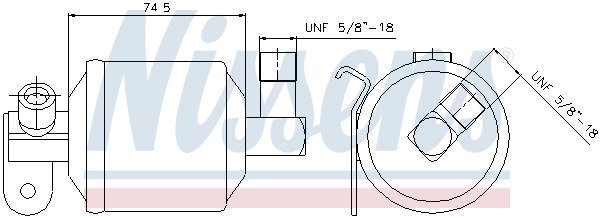 Nissens Airco droger/filter 95204