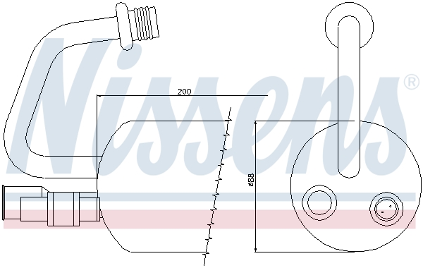 Nissens Airco droger/filter 95211