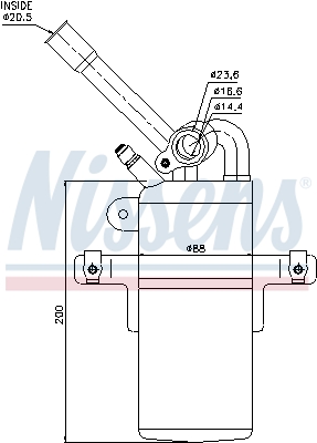 Nissens Airco droger/filter 95213