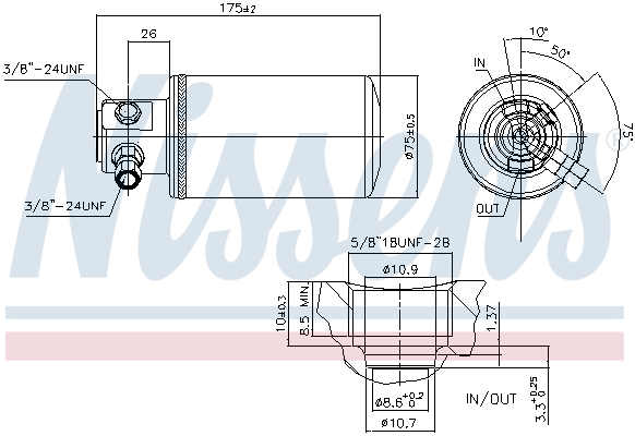 Nissens Airco droger/filter 95230