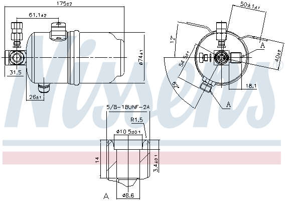 Nissens Airco droger/filter 95234