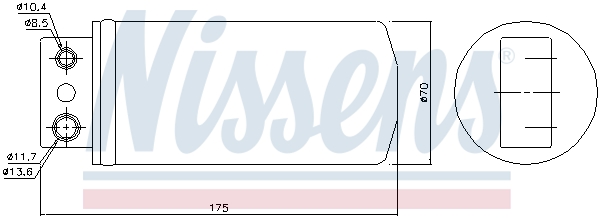 Nissens Airco droger/filter 95235