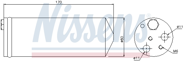 Nissens Airco droger/filter 95239