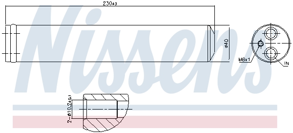 Nissens Airco droger/filter 95241