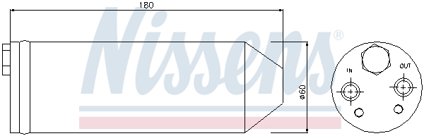 Nissens Airco droger/filter 95256