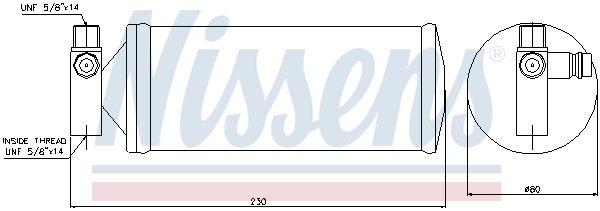 Nissens Airco droger/filter 95257