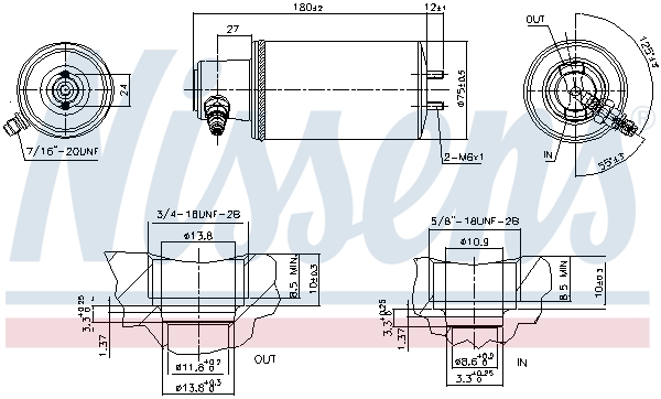 Nissens Airco droger/filter 95260