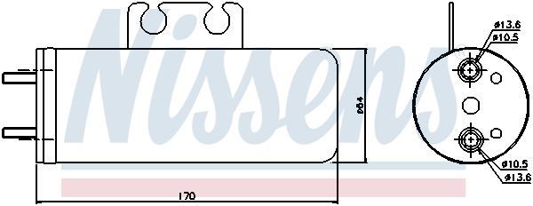 Nissens Airco droger/filter 95316