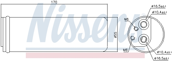 Nissens Airco droger/filter 95321