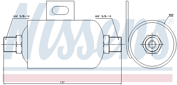 Nissens Airco droger/filter 95343