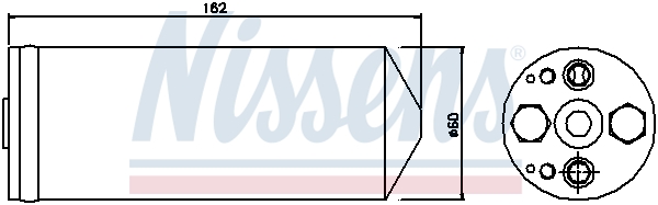 Nissens Airco droger/filter 95345