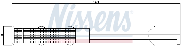 Nissens Airco droger/filter 95357