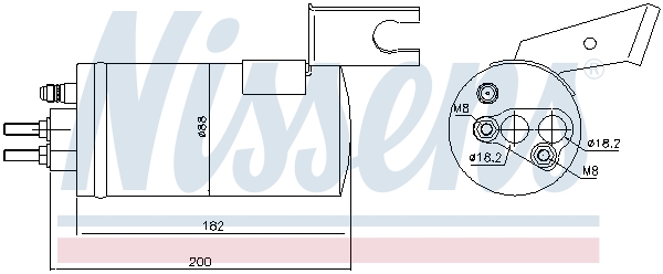 Nissens Airco droger/filter 95368