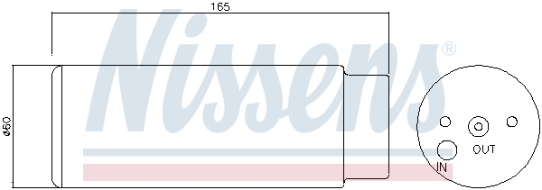 Nissens Airco droger/filter 95380