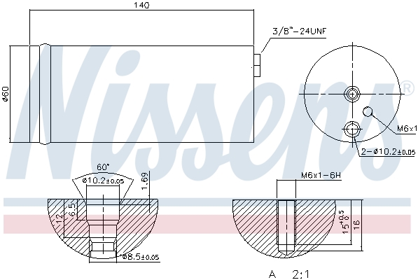 Nissens Airco droger/filter 95405