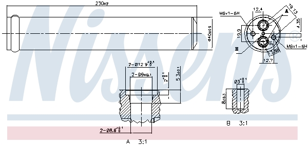 Nissens Airco droger/filter 95406