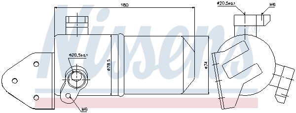 Nissens Airco droger/filter 95433