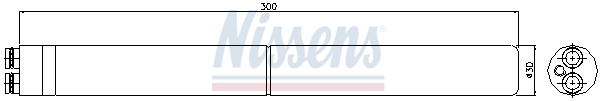 Nissens Airco droger/filter 95443