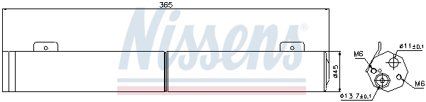 Nissens Airco droger/filter 95446