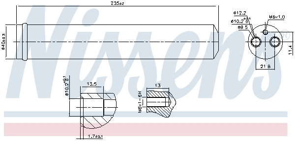 Nissens Airco droger/filter 95452