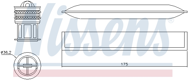 Nissens Airco droger/filter 95456