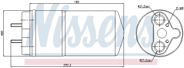 Nissens Airco droger/filter 95462