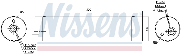 Nissens Airco droger/filter 95473