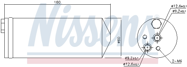 Nissens Airco droger/filter 95485