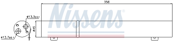 Nissens Airco droger/filter 95487