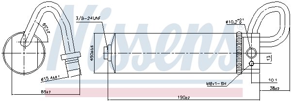 Nissens Airco droger/filter 95496